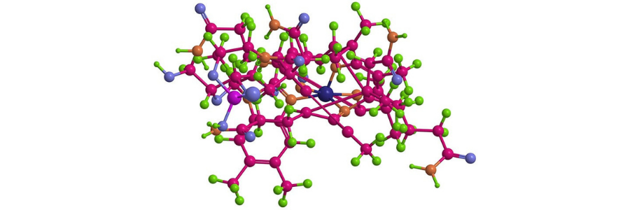 Structure chimique de la viatamine B12 Structure chimique Vitamine B12